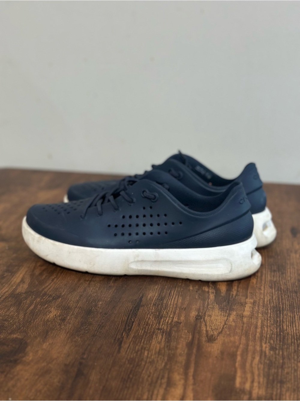 CROCS Men's Navy Slip-On Perforated Sneakers